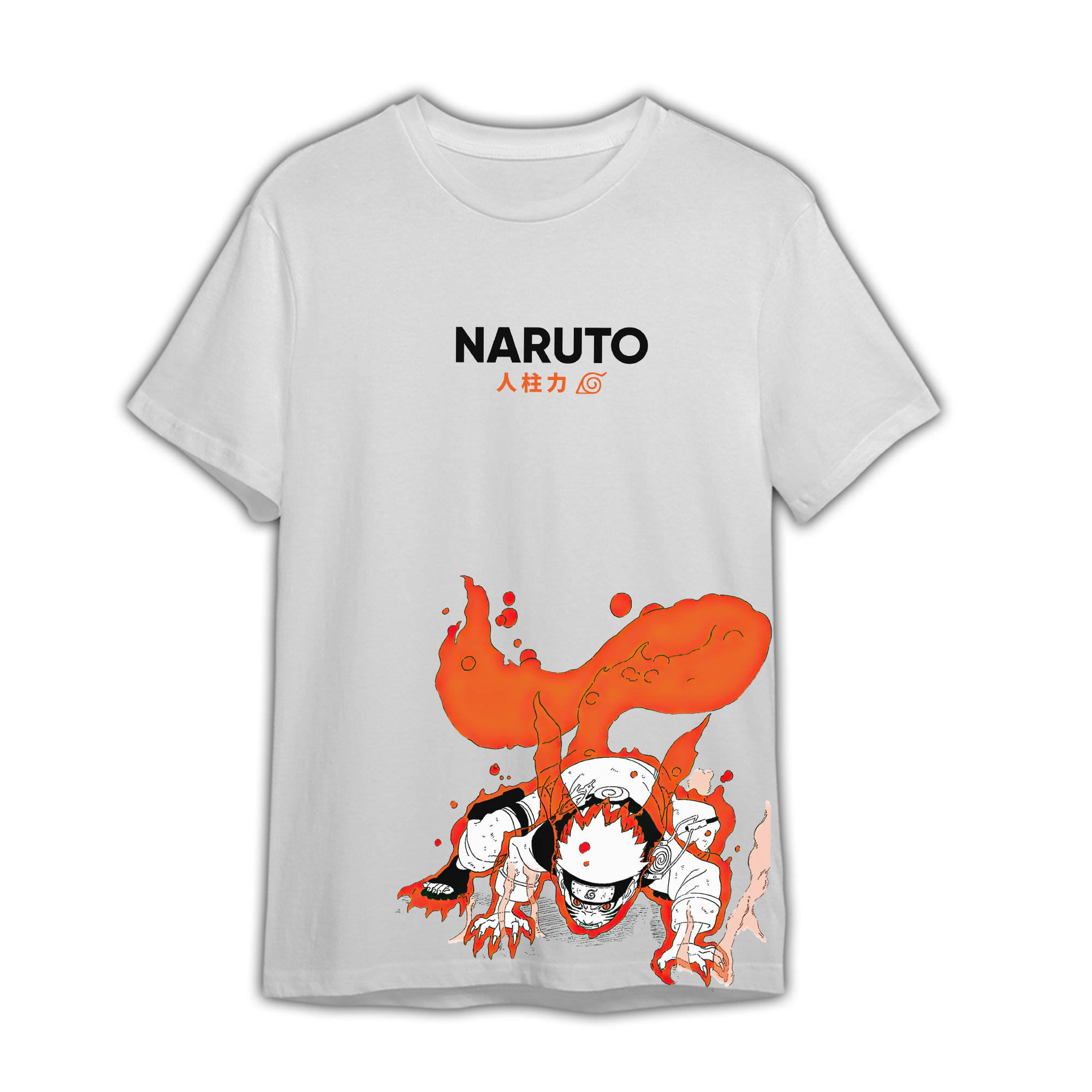 Camiseta Naruto Zorro Una Cola