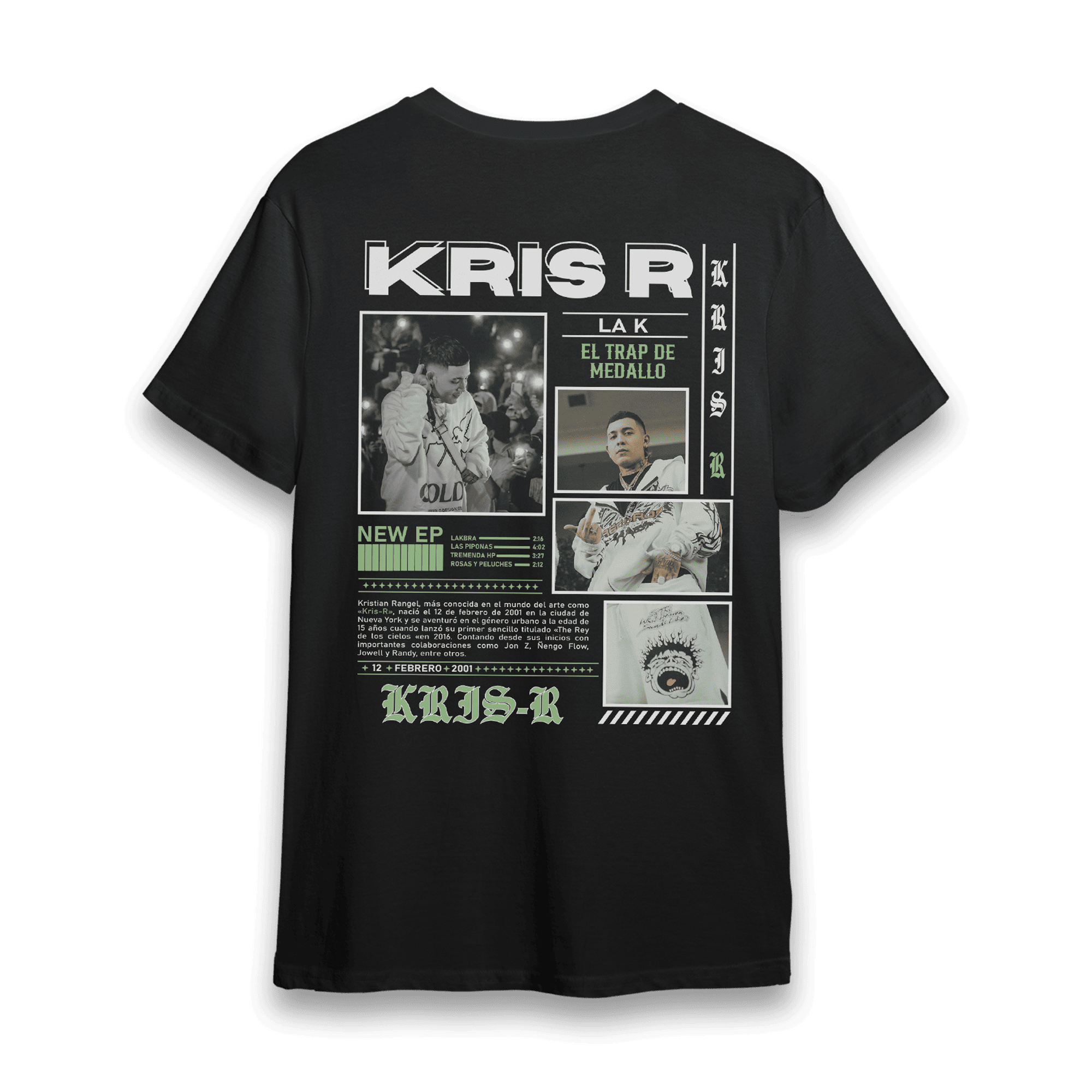 Camisa Kriss R New EP