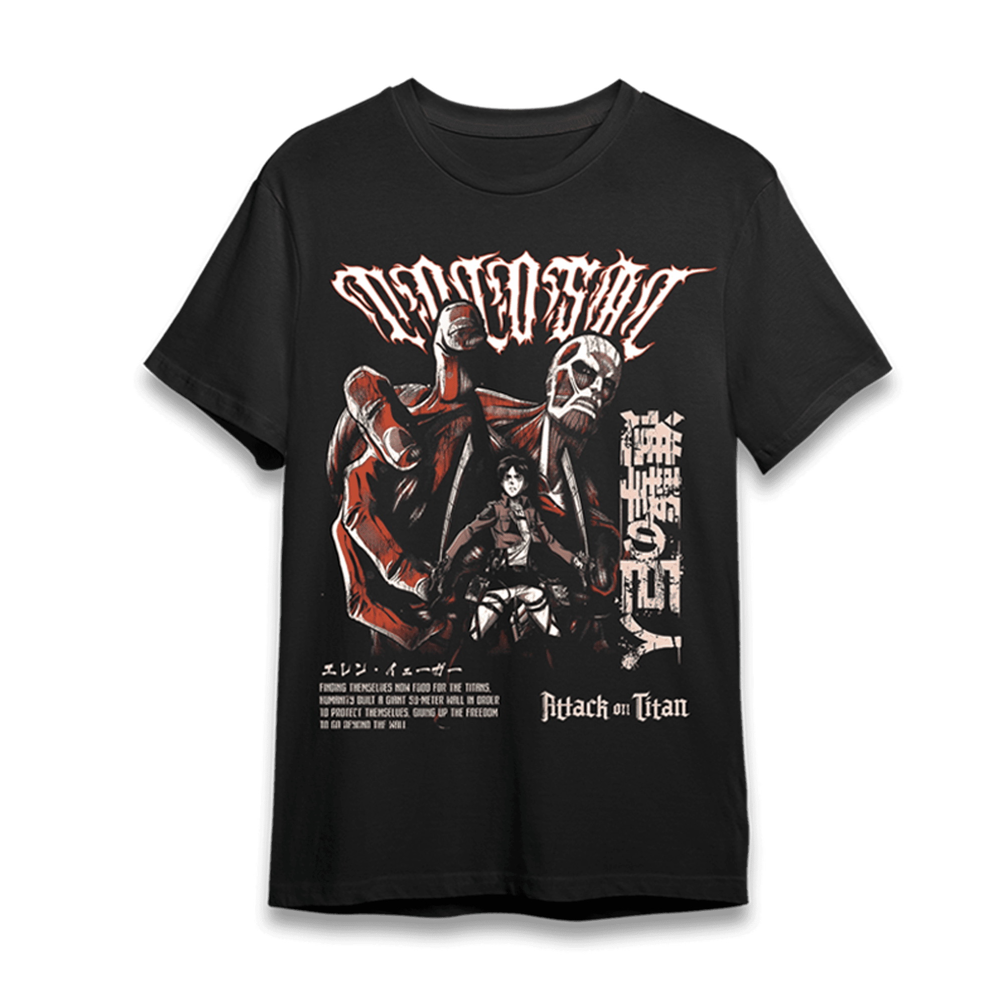 Camisa Shingeki Colosal