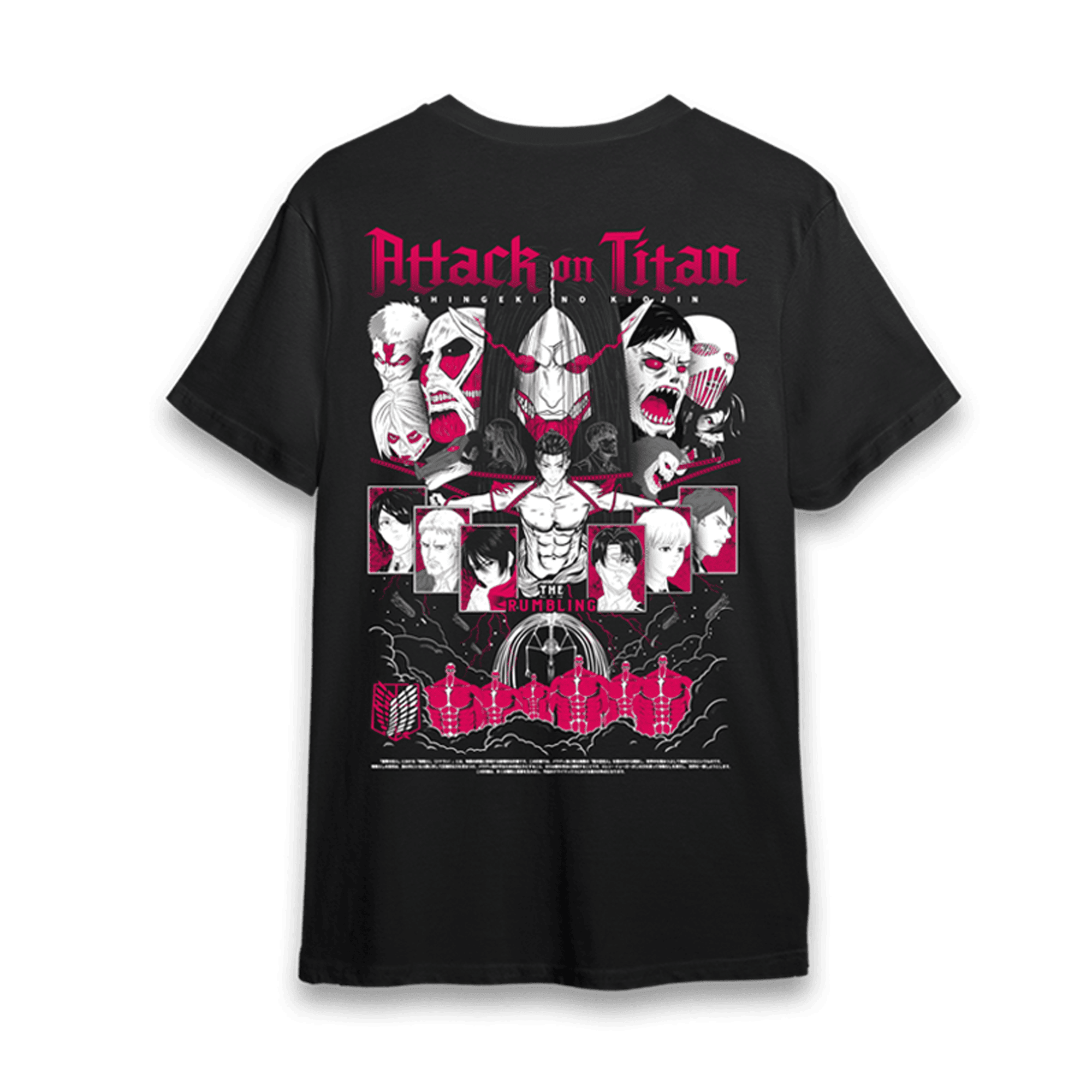 Camisa Shingeki Retumbar